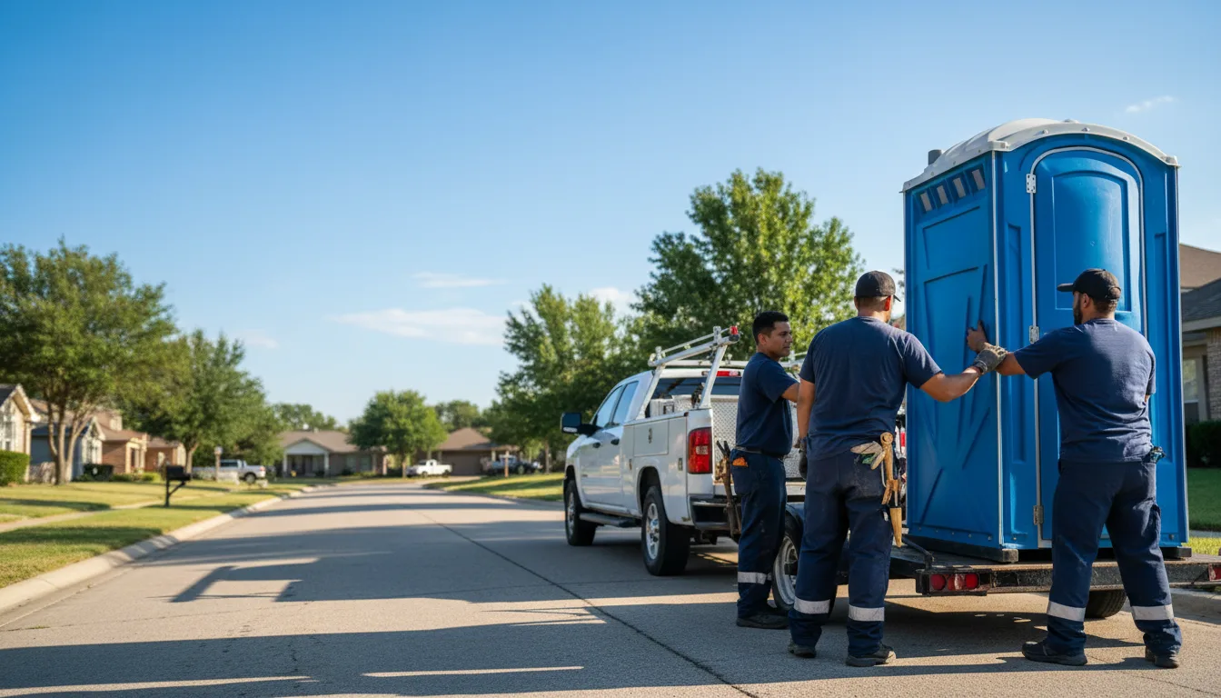 Portable Toilet Rental in Fort Harrison, MT near me